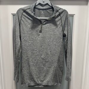 Kyodan Gray Long Sleeve Quarter-Zip Shirt